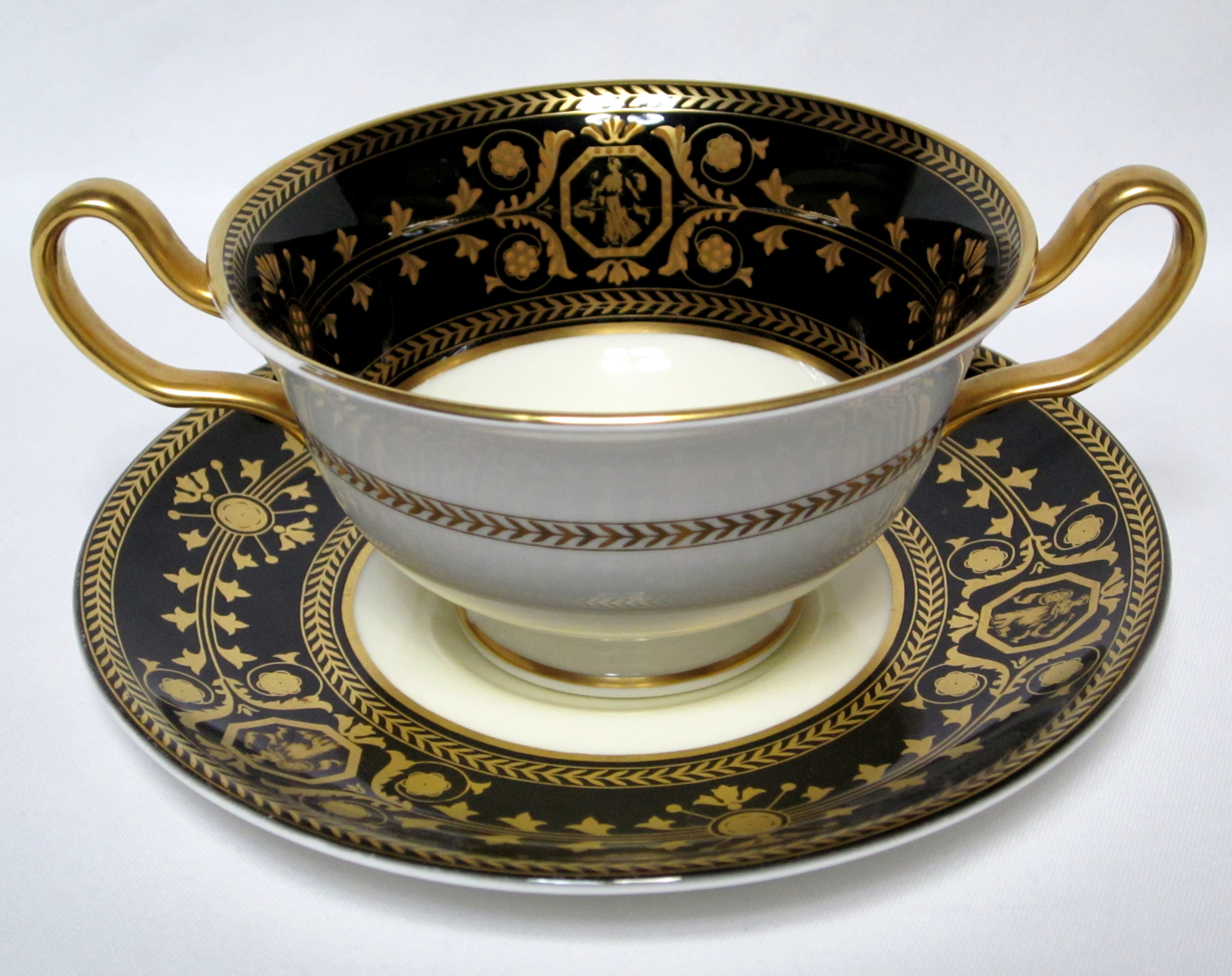 ウェッジウッド（Wedgwood）アストバリーブラック スープカップ