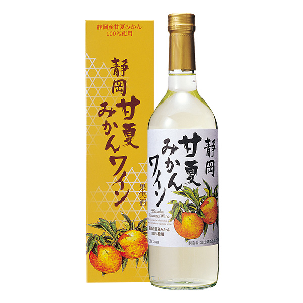日本酒 本醸造酒 静岡 | 静岡 甘夏ミカンワイン 720ml | 富士錦酒造