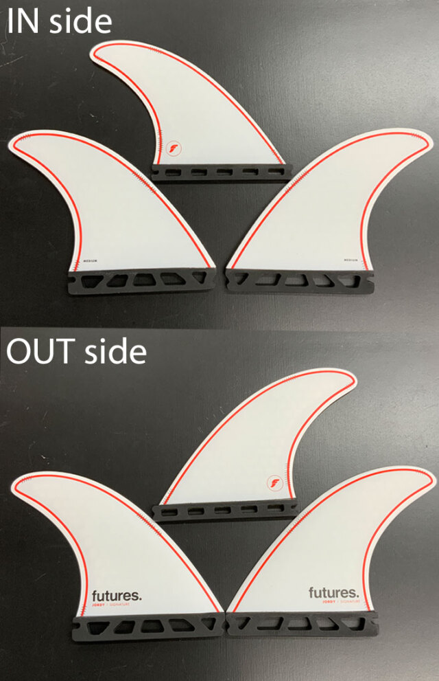 ショートボード用フィン futures. フューチャーフィン RTM HEX JORDY