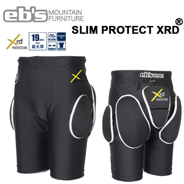 25-26 eb's エビス スノーボード ヒッププロテクター 4500114 SLIM