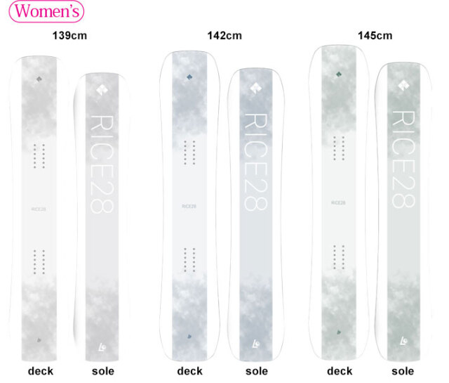 25-26 RICE28 スノーボード ライス 28 RT7 アールティー セブン