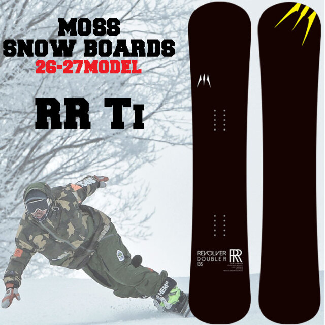 予約商品] 26-27 MOSS モス REVOLVER RR Ti リボルバー ダブルアール