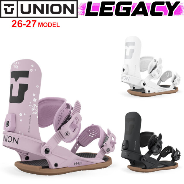 予約商品] 26-27 UNION ビンディング LEGACY レガシー レディース