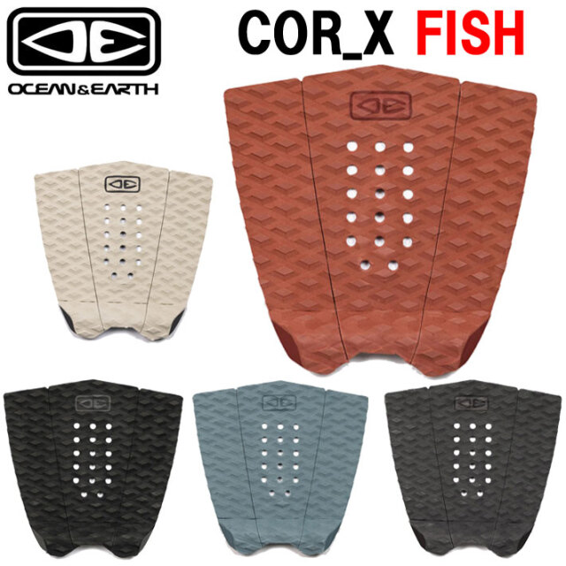 2025 OCEAN＆EARTH デッキパッド COR -X FISH PERFORMANCE コア