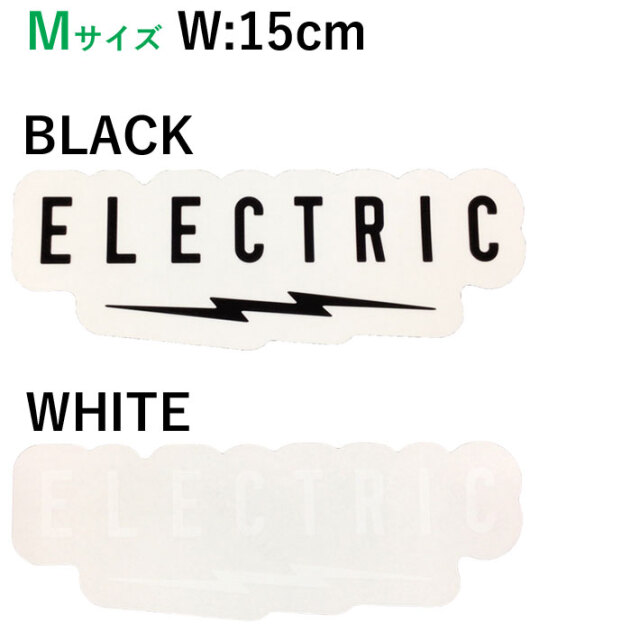 ステッカー エレクトリック ELECTRIC UNDER VOLT CLEAR STICKER [M