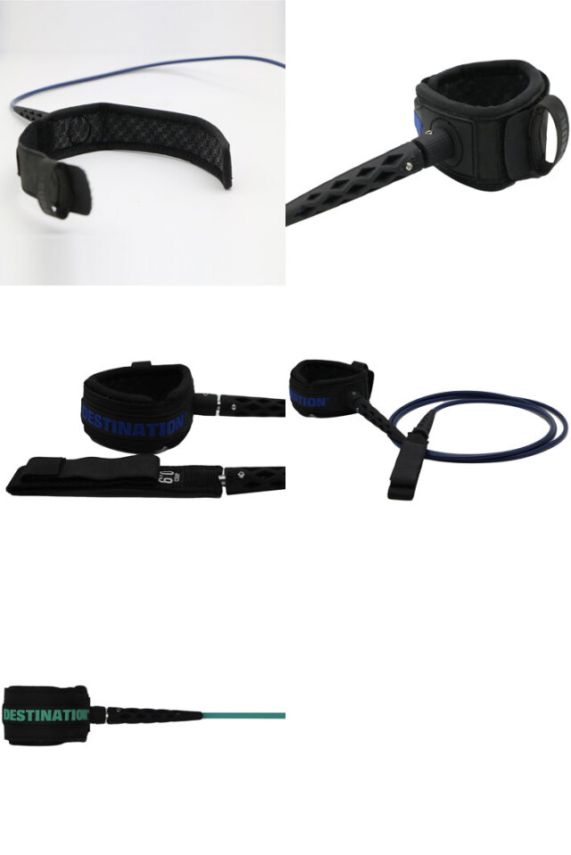 ディスティネーション リーシュコード 7mm 7'0ft DOUBLE SWEIVEL LEASH