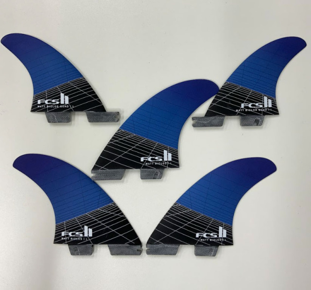 FCS2 FIN Matt Biolos' MB Performance Core carbon AIR CORE TRI-QUAD