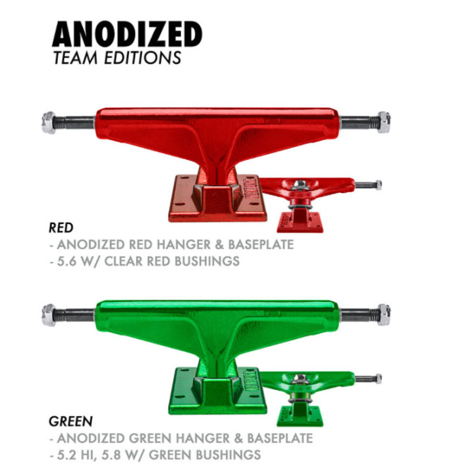スケボー トラック ベンチャー ANODIZED 5.2 HIGH [VT46] VENTURE