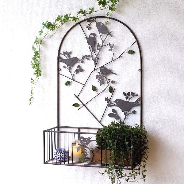 壁掛けラック 壁掛け おしゃれ フラワーラック プランター フラワー