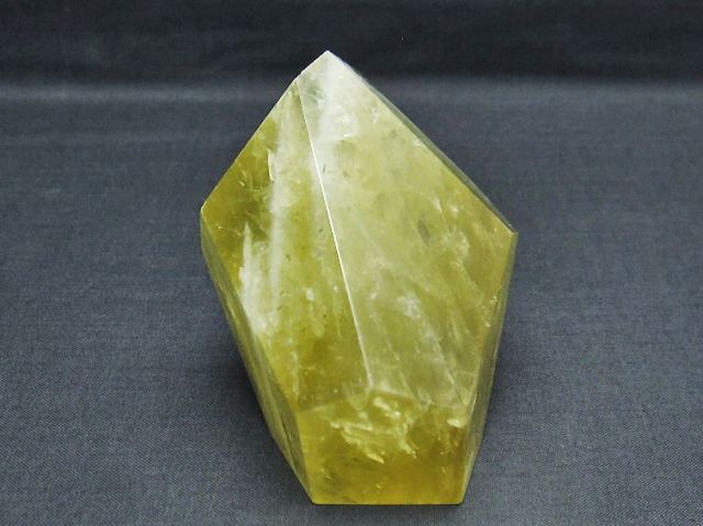 パワーストーン 天然石 黄水晶(シトリン)原石[T386-7088]