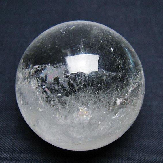 パワーストーン 天然石 ヒマラヤ水晶丸玉 36mm [T91-8995]