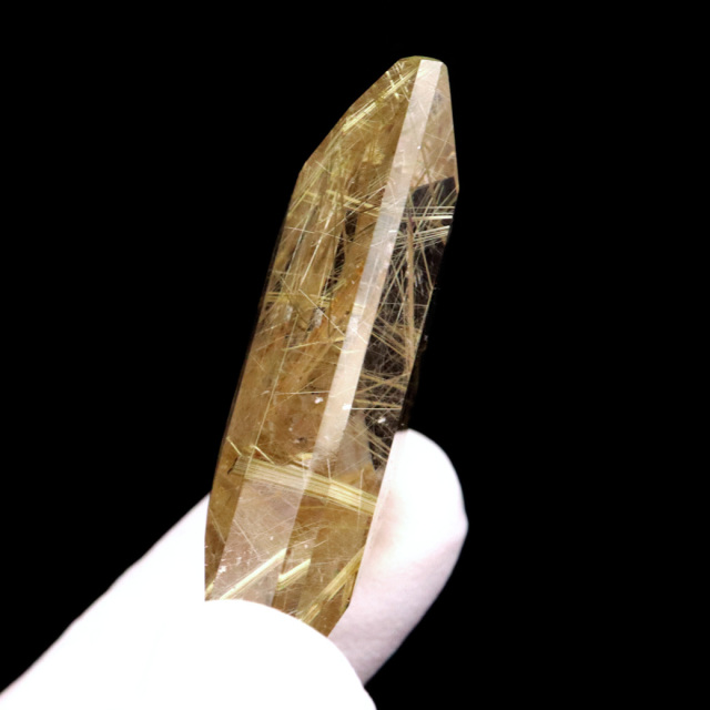 ゴールド ルチルクォーツ ルース 裸石 13.3g AAAAAA 金針 水晶