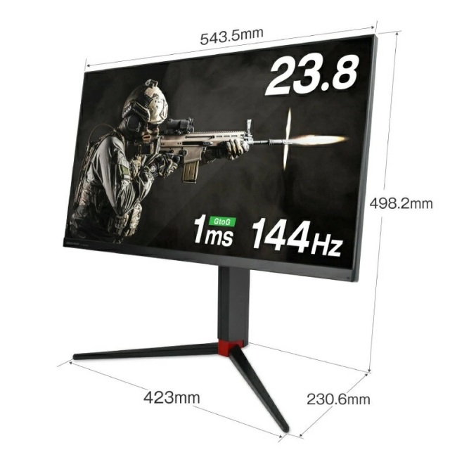 ゲーミングディスプレイモニター 23.8インチ HDMI ブルーライトカット5