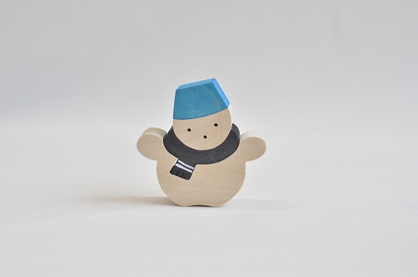 木のおもちゃ杢】 ゆりかごの金太郎坊や（鯉） 木のおもちゃHANA