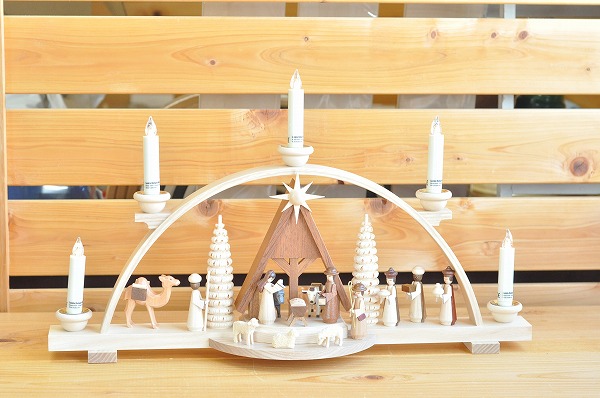 クリスマス・小さなウィンドミル・ザイフェン協会 木のおもちゃHANA