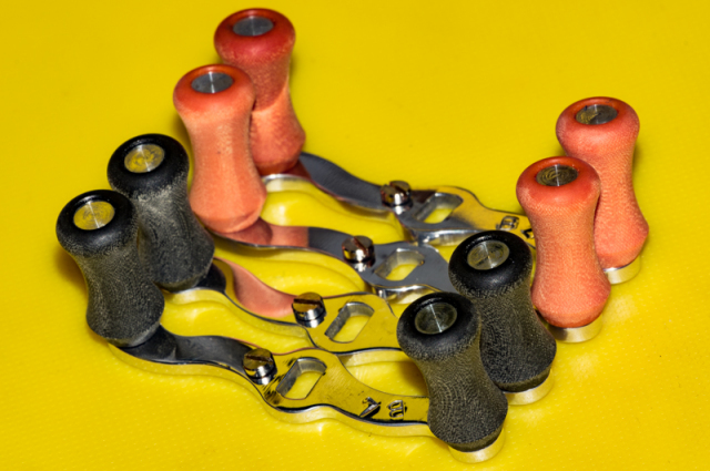 ブライトリバー『FSタイプ ショートハンドル ベイクライトノブ』