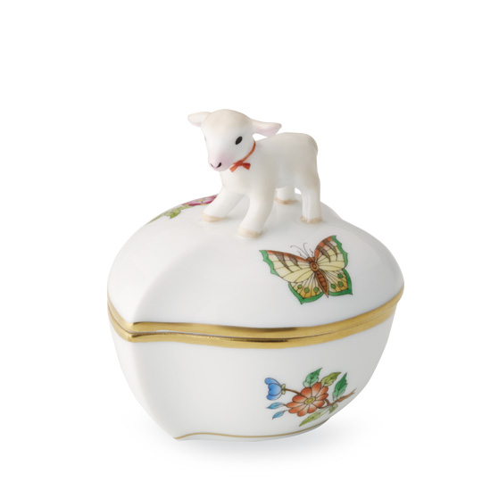 ヴィクトリア・プレーン] 干支小筺・ひつじ