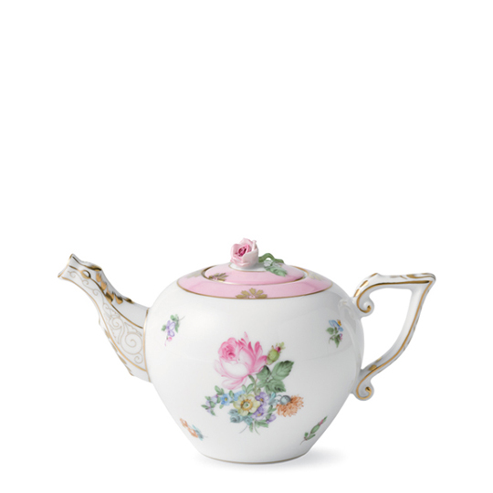 サクスブーケ・ピンク] ミニティーポット