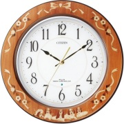 木象嵌がお洒落です！ セイコー掛け時計 スイープ SEIKO壁掛け時計