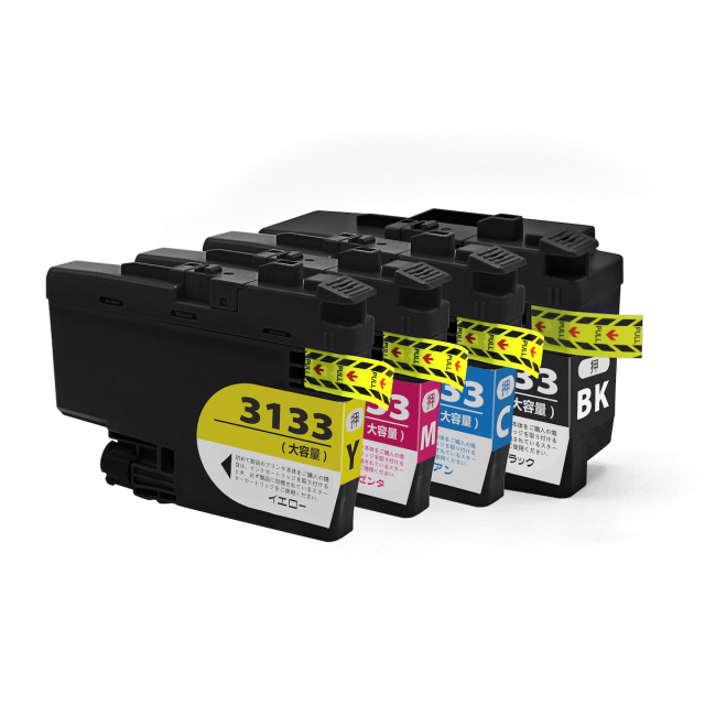 Brother(ブラザー)互換インクカートリッジ LC3133-4PK 4色パック大容量