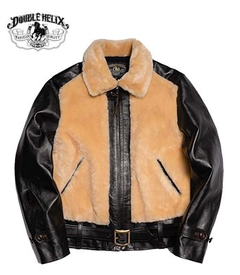 DOUBLE HELIX ダブルヘリックス セミアニリン|茶芯|ホースハイド|熊