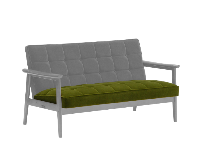 Kチェア2シーター シートパーツ｜オンラインストア｜カリモク60