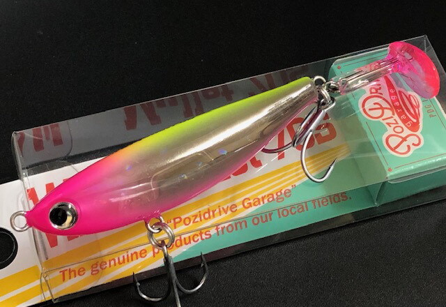 ポジドライブガレージ バイブラマレット ボディ60mm テール15mm/12g