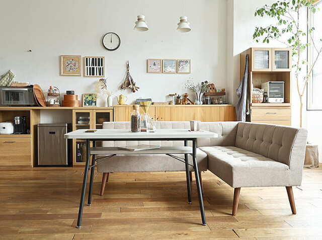 2人掛けソファー mild（ミルド）サンドベージュタイプ｜北欧