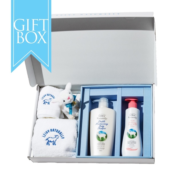オリジナルギフトボックス ゴートミルクセット｜Leivy Naturally