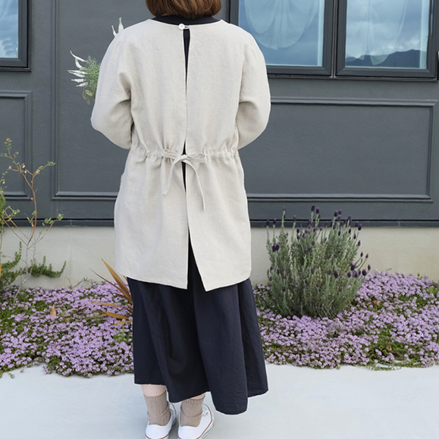リネン割ぽう着