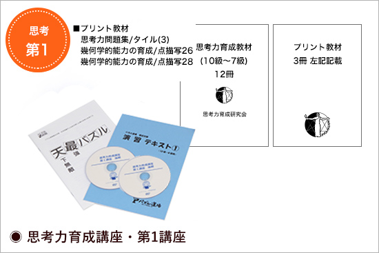 思考力育成家庭講座 第1講座 10級～7級