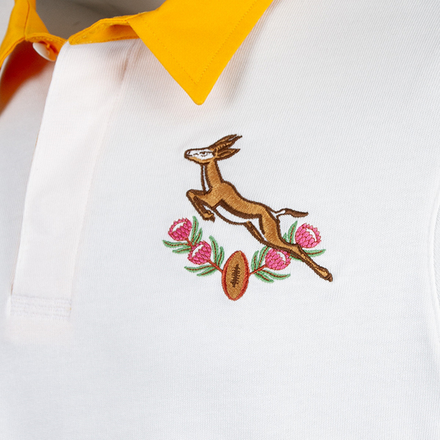 南アフリカ代表 スプリングボクス 25/26 30周年記念 長袖アウェイジャージ