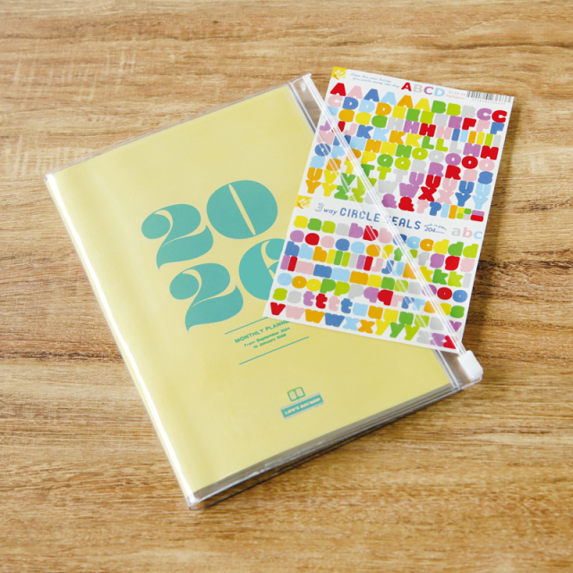 DS-2606：2025年度 9月始まり スケジュール帳 A5サイズ 月曜始まり