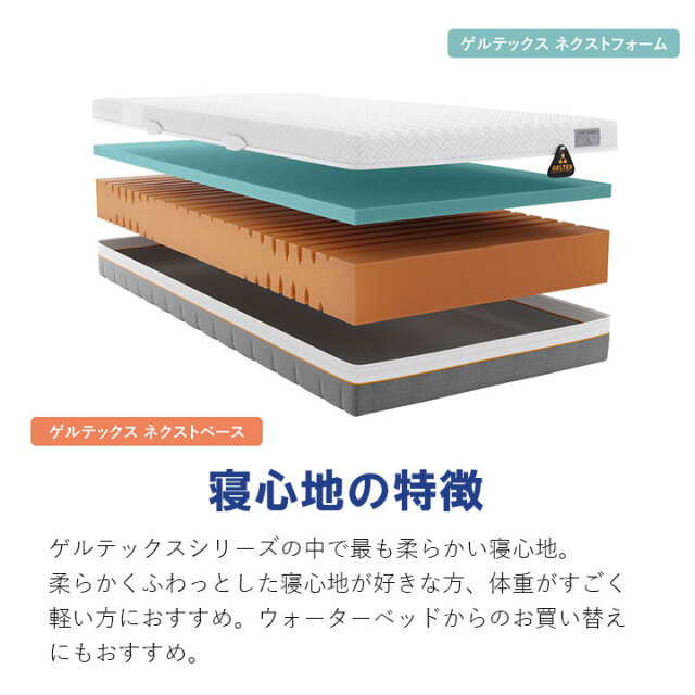 ゲルテックスクオンタムタッチネクスト240マットレス|ドイツ製シェラ