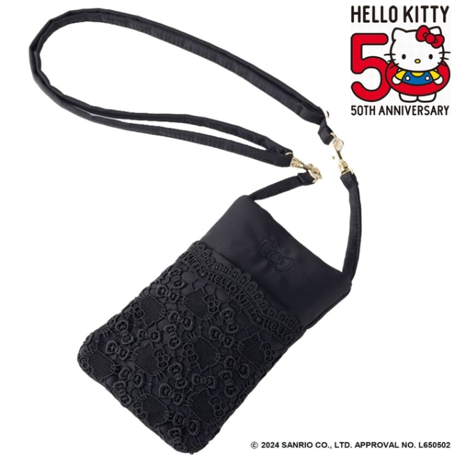 A-642 Hello Kitty×近沢レース店×スワニーコラボ 3wayポーチ (S
