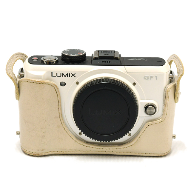 中古】パナソニック ミラーレス一眼 LUMIX DMC-GF1 ホワイト【A】