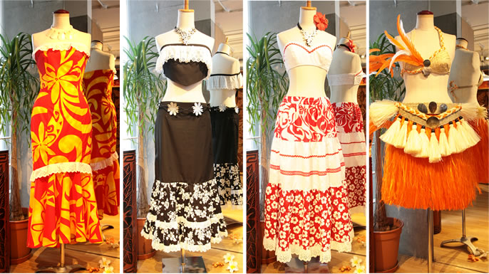 オーダー商品 タヒチアンダンス衣装店通販 フラダンス衣装専門店