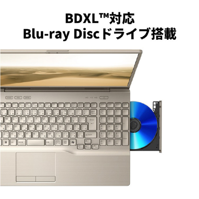 富士通 LIFEBOOK AH53/J3 ノートパソコン FMVA53J3G Windows11 Office