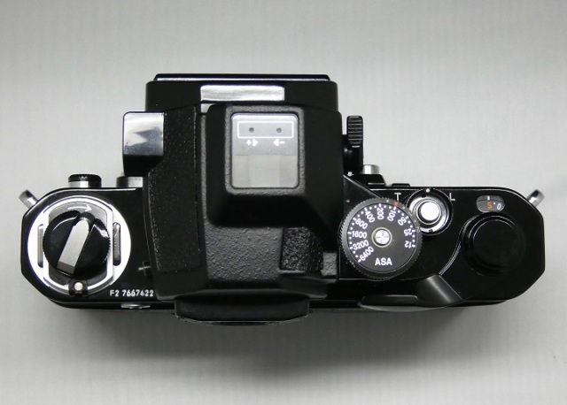 ニコンF2フォトミックS ブラックリペイントボディ