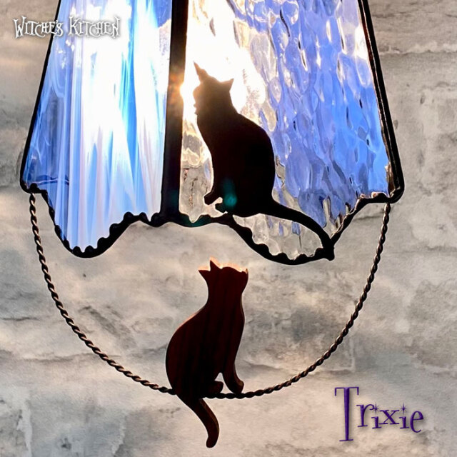 猫のペンダントライト 【 路地裏のトリクシー Trixie 】 LED対応