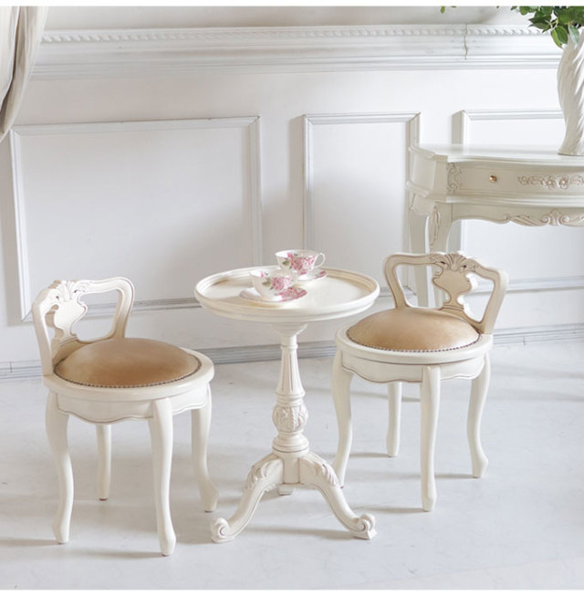 ラウンドテーブル 幅43cm ホワイト｜おしゃれ家具通販 Y-KAGU【輸入