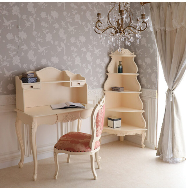 コーナーラック 棚(壁用・リビング) Sサイズ｜ManonRococo