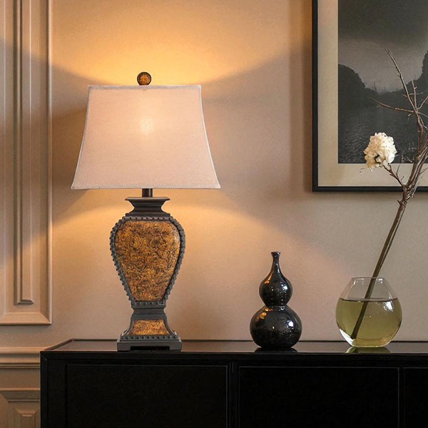 大迫力の大きさ 【LED対応】 モダン・エアルーム テーブルランプ