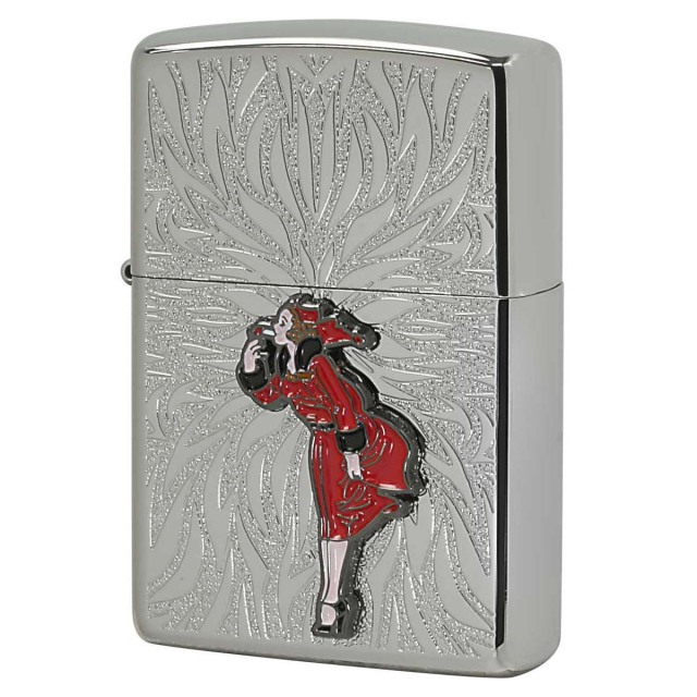 Zippo ジッポー ウィンディーメタル ホワイトニッケル Windy Metal