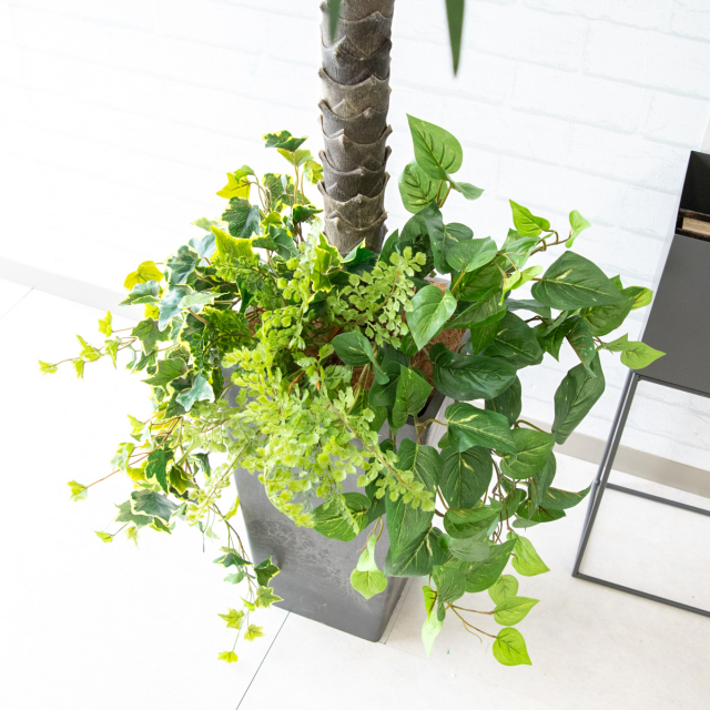 人工 観葉植物 フェイク グリーン フェニックスパームツリー(ヤシの木