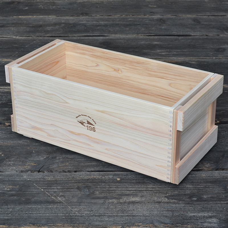 ウッドボックス20リットルの通販｜【196】ひのき・木製キャンプ用品店