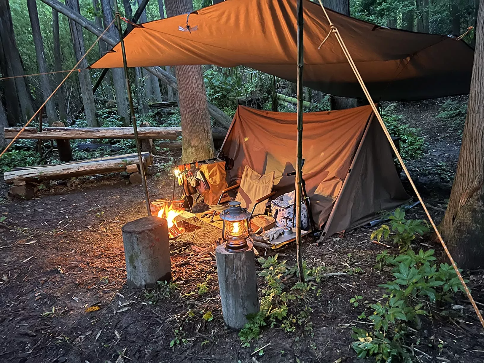 OneTigris テント OneTigris スーパーシェルター 超軽量 BLACK ORCA