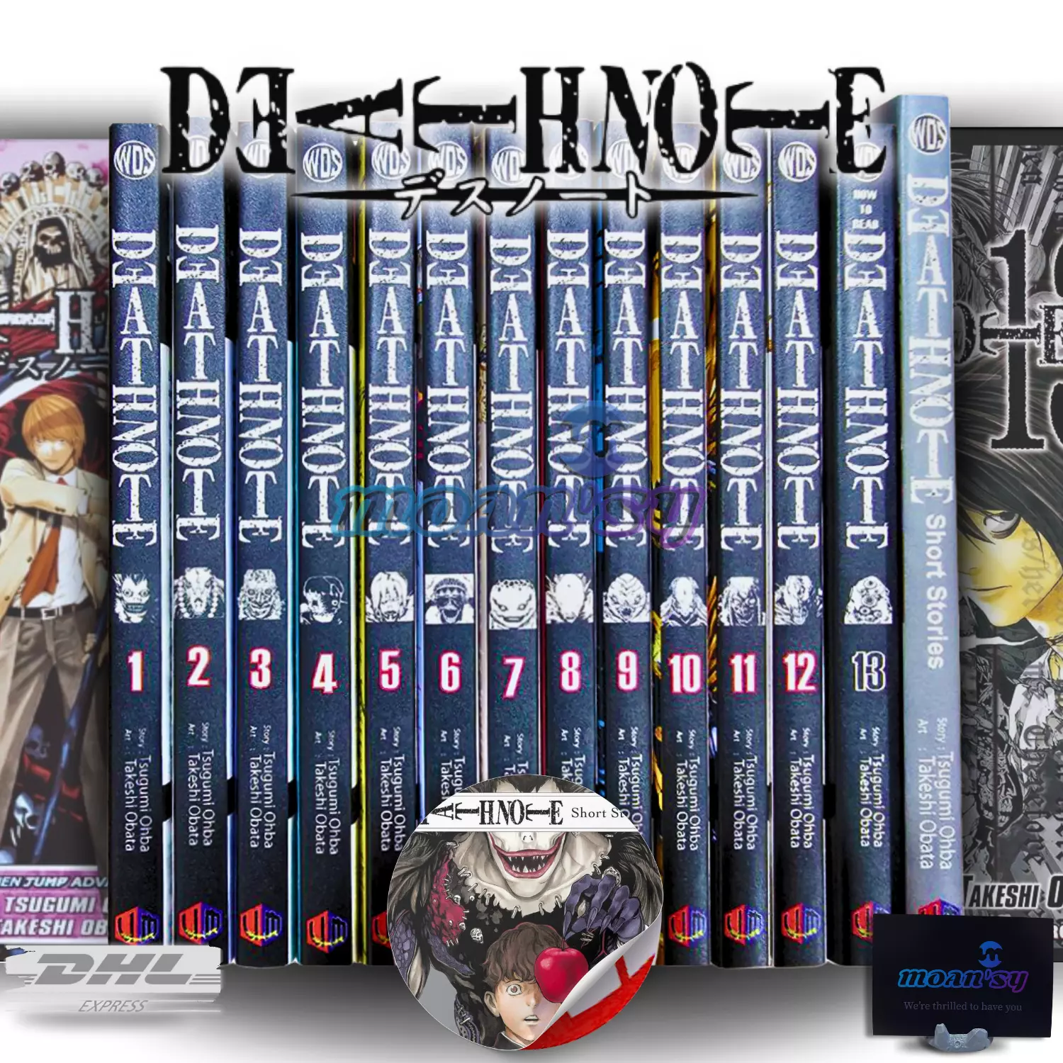 Death Note Manga Volume 1-13 English Full and 37 similar items