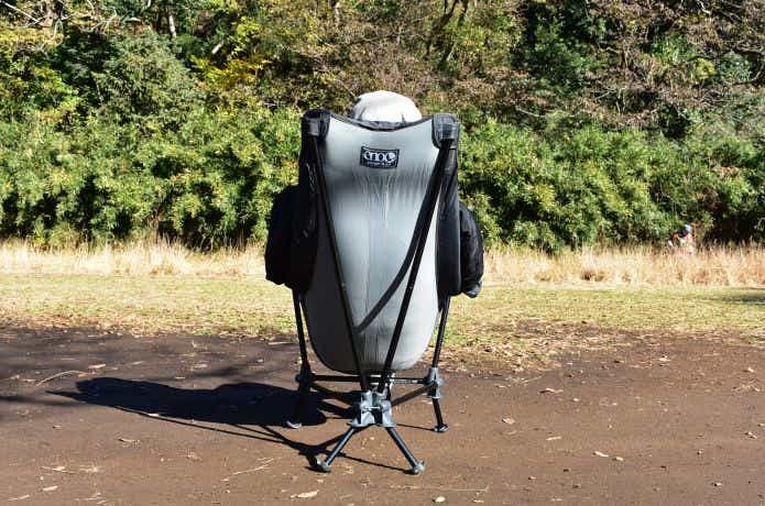 ハンモックのようでハンモックじゃない、enoのチェア「Lounger DL