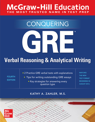 McGraw-Hill Education Conquering GRE Verbal Reasoning and